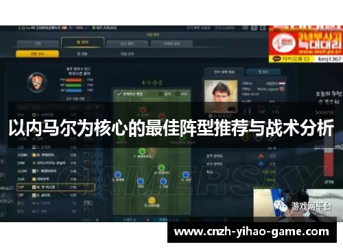 以内马尔为核心的最佳阵型推荐与战术分析